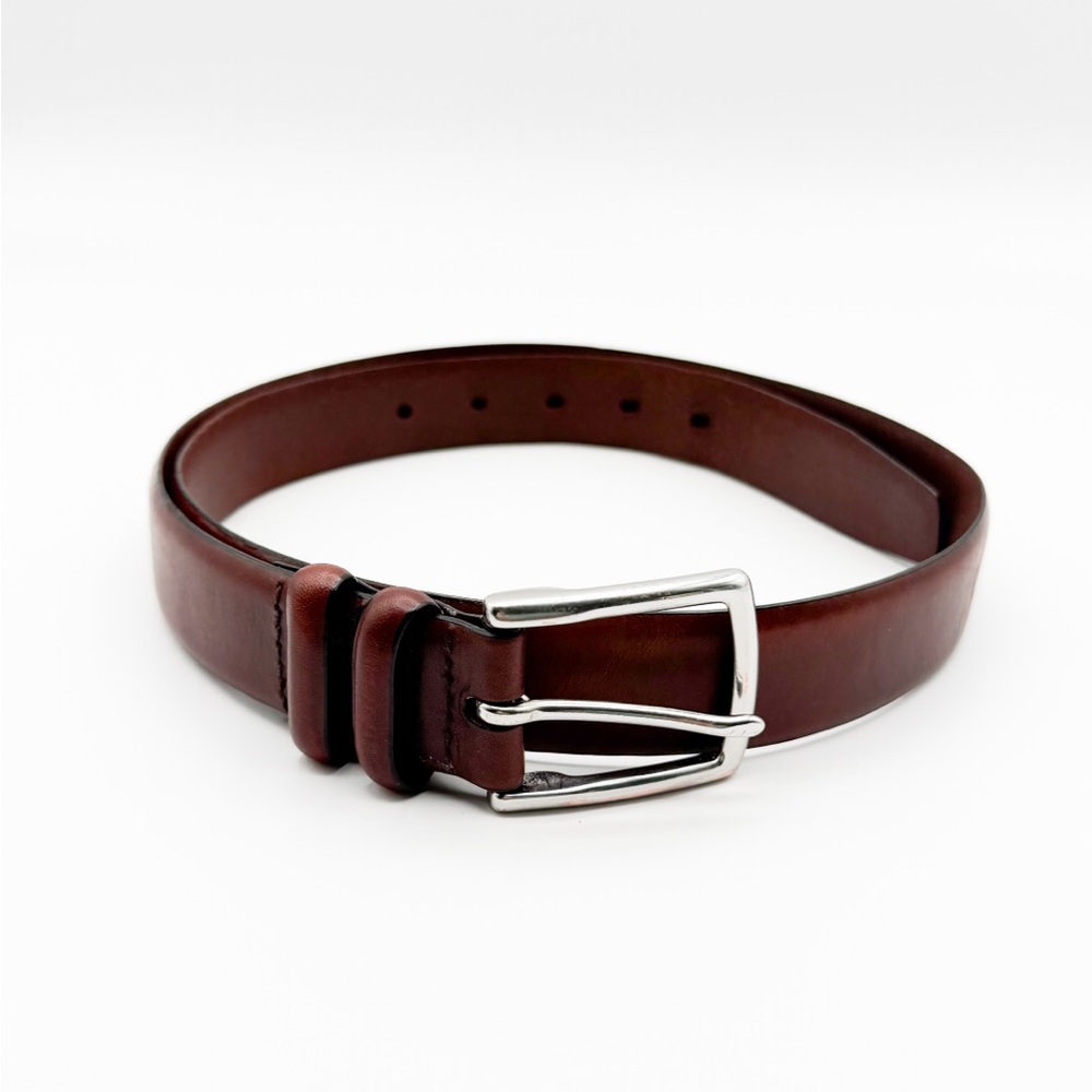 POLO Ralph Lauren Italian Leather Belt Men’s 36/90 Brass Buckle - Picture 4 of 13